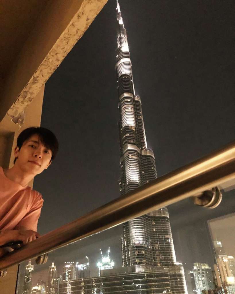 Is Super Junior’s Donghae In Dubai?