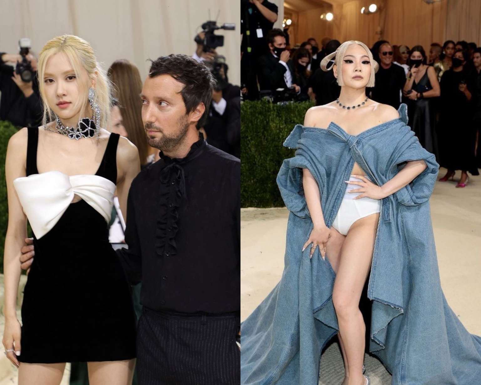 CL, Rosé Make History At The Met Gala Image via The Met Gala/Instagram