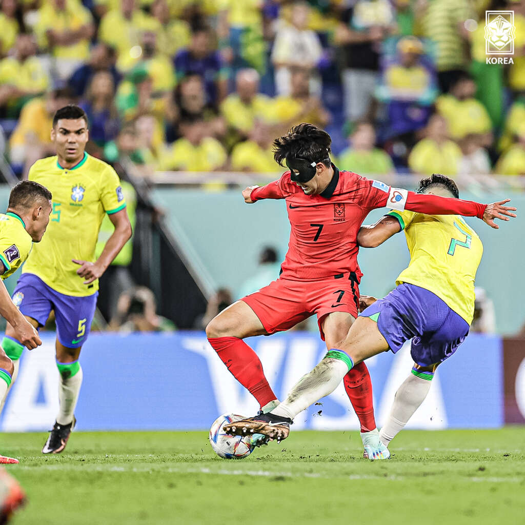 Brazil Defeats South Korea 4-1 To Advance To Quarterfinals